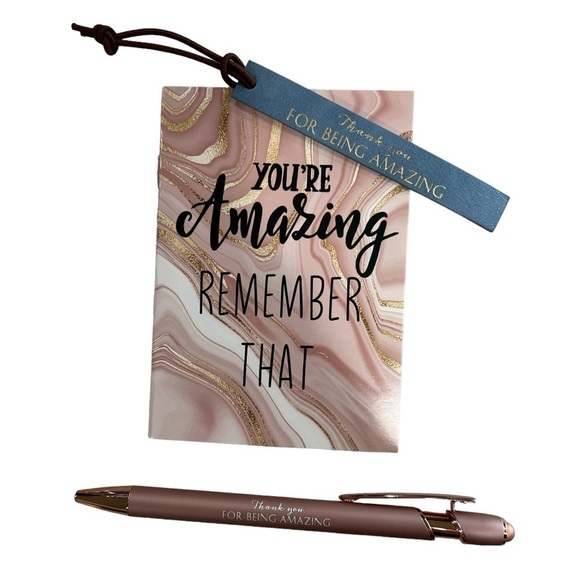 You’re Amazing Appreciation Gift Set Book and Engraved Pen - Picture 6 of 8
